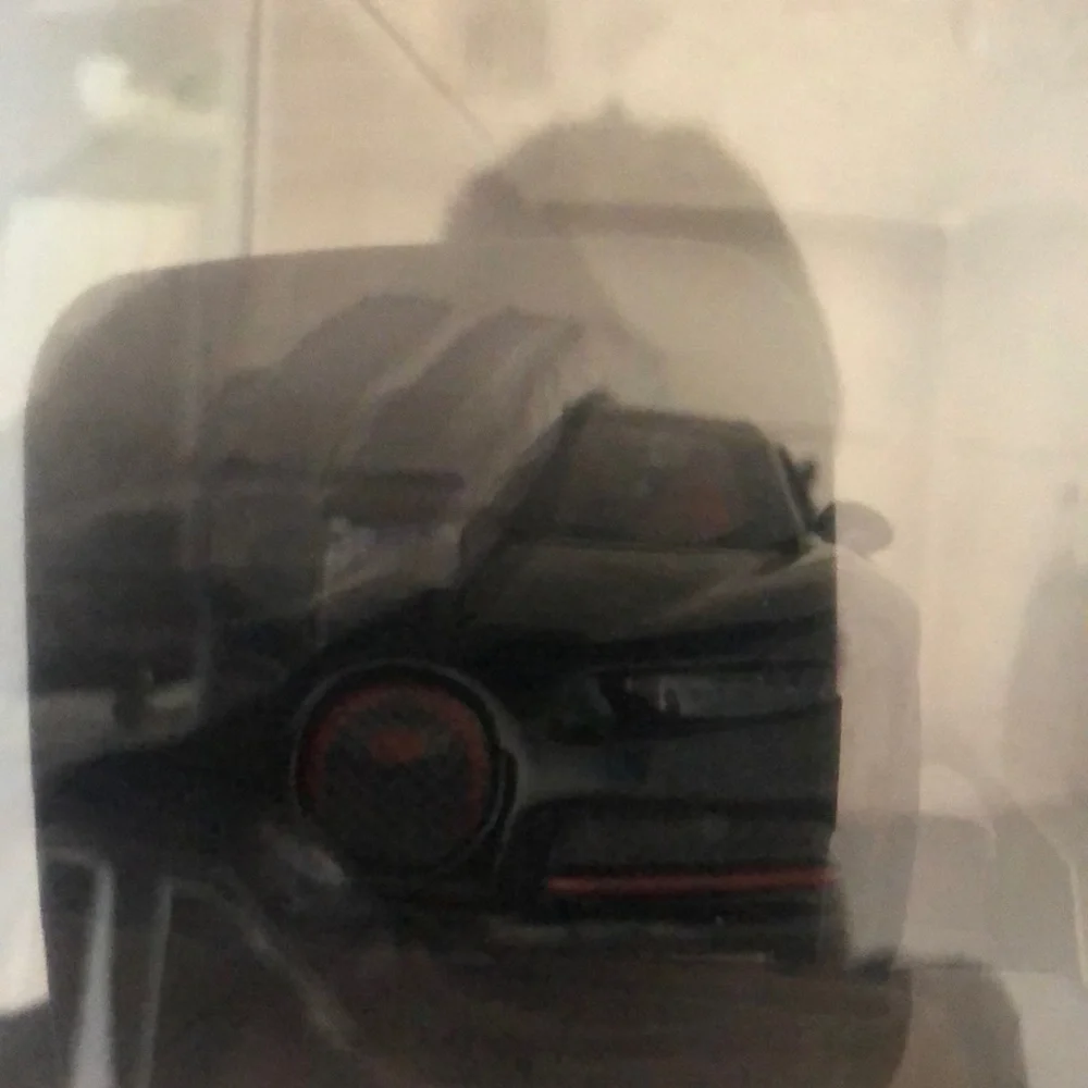 HST Lux Black and Red Diecast Car Model